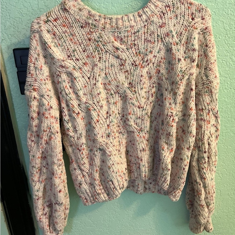 Speckled Knit Women's Sweater